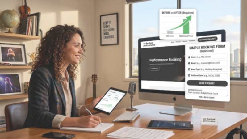 Case Studies: How Performers Got More Bookings Online